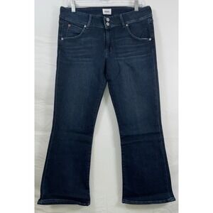 NWT‎ Women's Hudson Jeans Collin MidRise Bootcut Crop Blue Jeans - 30" X 27"